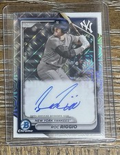 Bowman Chrome ROC Riggio Certified Auto