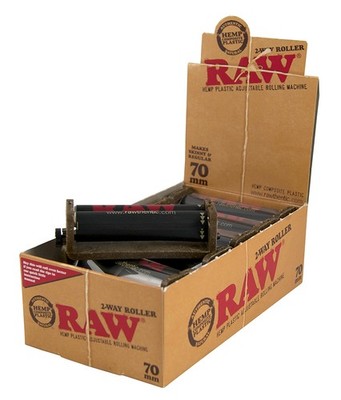1x RAW 2-Way Roller 70mm verstellbar Slim/Regular adjustable short Format