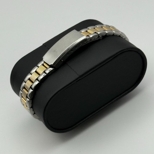 Solvil et Titus Femmes Montre Quartz Date Cadran Deux Tons Bracelet Travail 25mm - Photo 7 sur 13