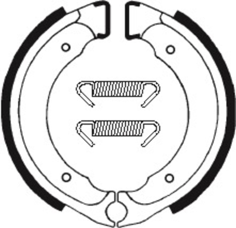 Plaquettes de frein TECNIUM BA101 bio pour scooter et quad