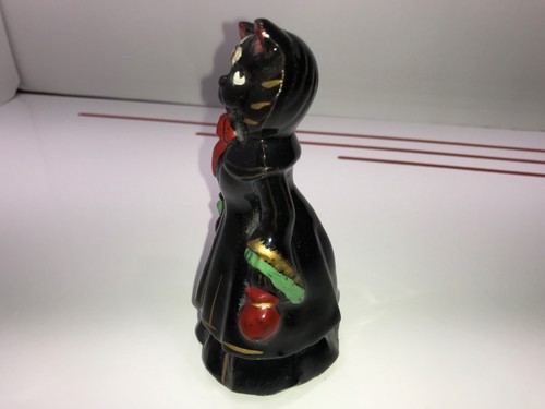 gatto ceramica MCM vintage vestito da signora Giappone?.......z - Foto 3 di 7