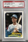 1989 Topps Traded #41T Ken Griffey Jr Seattle Mariners RC Rookie HOF PSA 10
