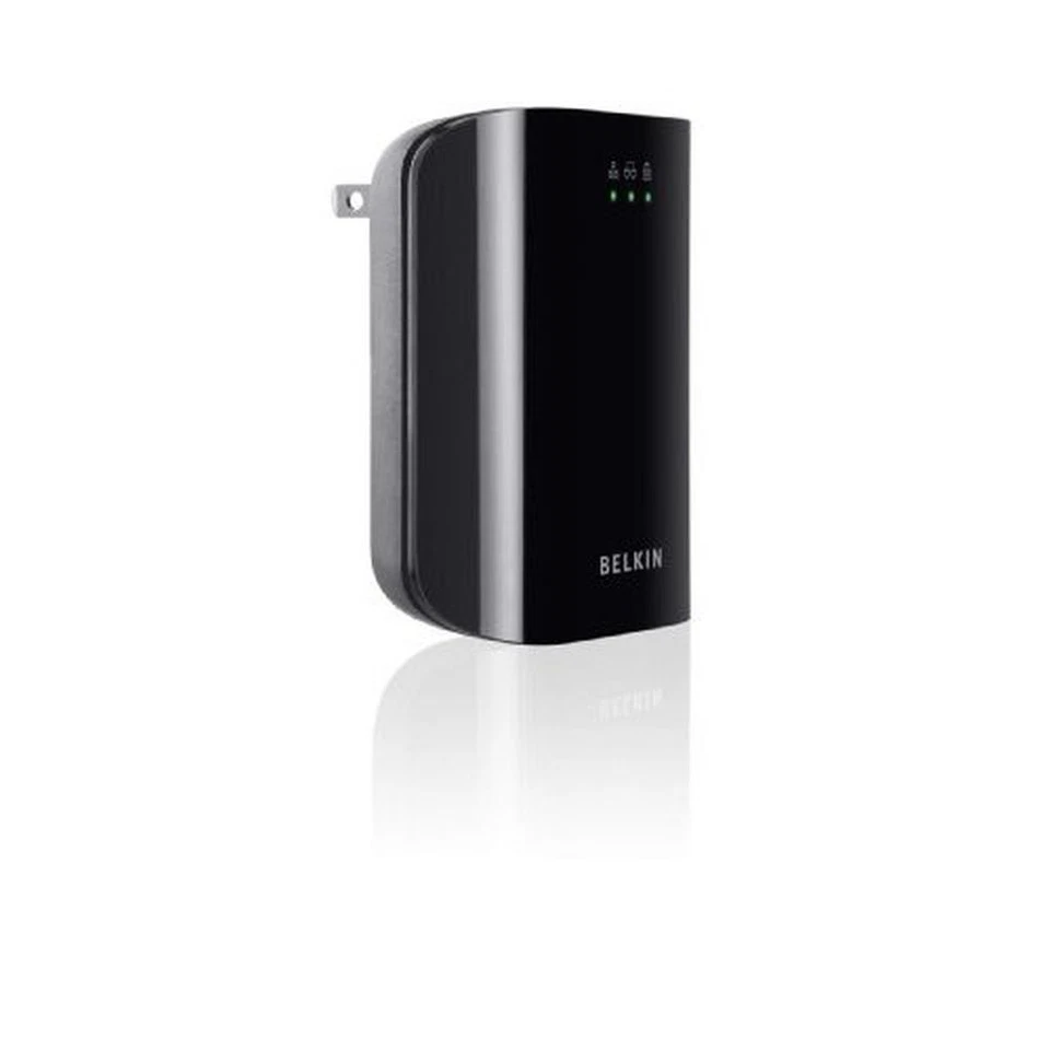 Belkin 3 Powerline Internet Adapter 3 Fast Ethernet Ports & up to 200Mbps - Image 3 of 3