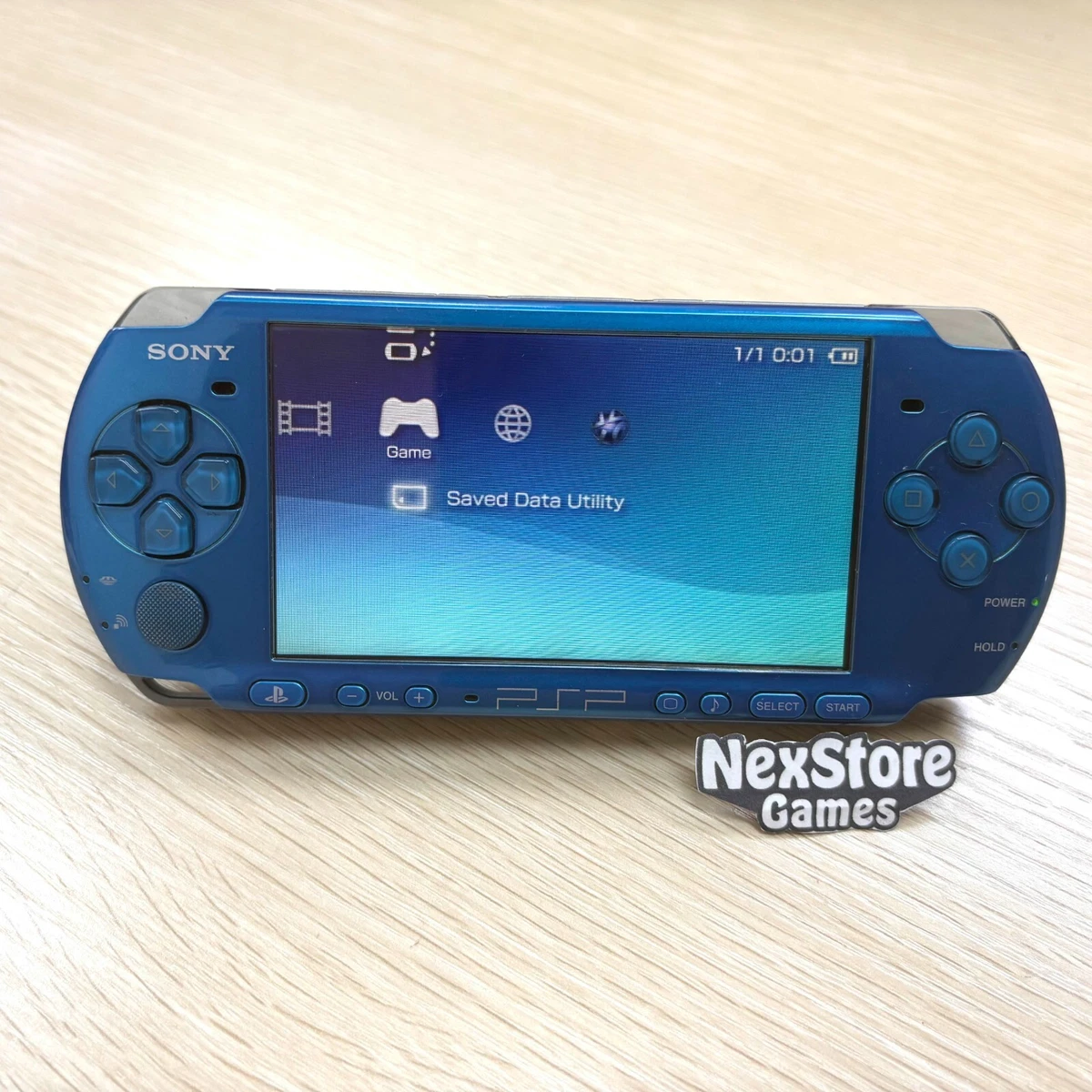 Sony PSP Blue Region Free Video Game Consoles for sale | eBay