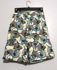 Boys OP Shark Swim Trunks Size 10-12 EUC  