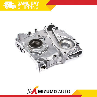 Mizumo Auto MA-4216895737 Timing Chain Cover Oil Pump Compatible With/For 95-04 Toyota Tacoma 2.4L 2RZFE DOHC 16V 