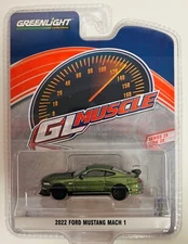 Greenlight 1/64 Muscle Series 28,2022 Ford Mustang Mach 1 Eruption Green