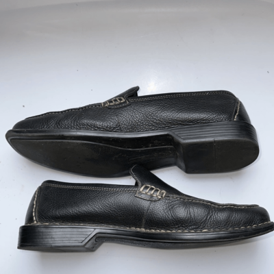 Rockport dark brown (almost black) slip on leather loafers  display picture 3