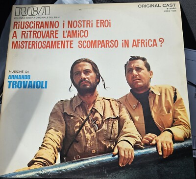 Armando Trovajoli Ettore Scola werden unsere Helden finden ... Lp Rca 