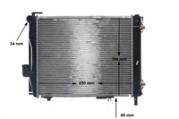 Mahle KüHler WasserküHler MotorküHler FüR Mercedes Coupe Saloon C124 W124 A124