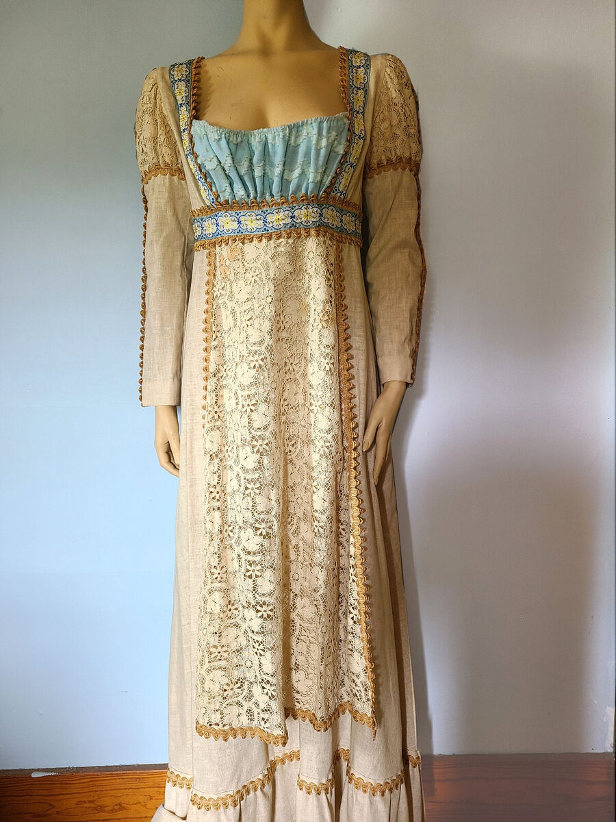 Vintage Gunne Sax Dress, sz 11, Black Label, Renaissance Vintage Gunne Sax Dress, sz 11, Black Label, Renaissance