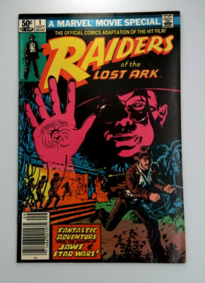 Raiders of the Lost Ark #1~Marvel 1981~Key 1st App. Indiana Jones~NEWSSTAND~NM-