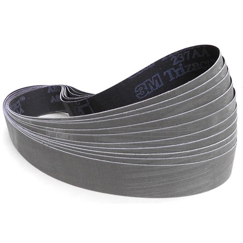 10x 3M Trizact Fabric Sanding Belts Sanding Belt 237AA Grain Grit Selectable eBay
