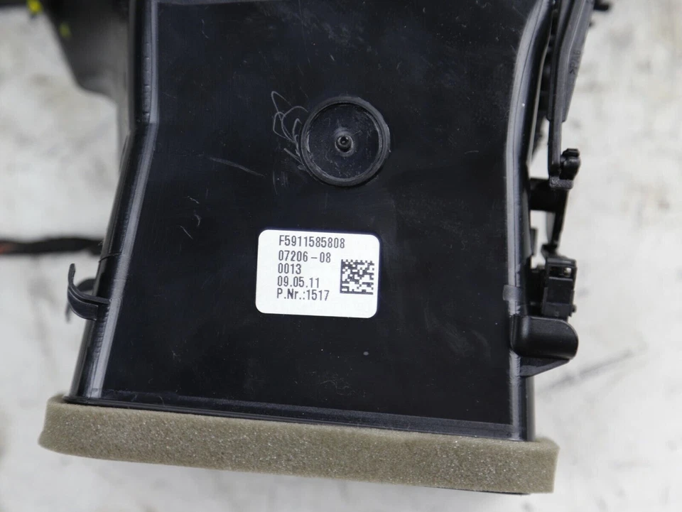 09-15 BMW 740i 750i 760i F01 AIR VENT GRILLE AC CONDITIONING PASSENGER RIGHT OEM - Image 3 of 3