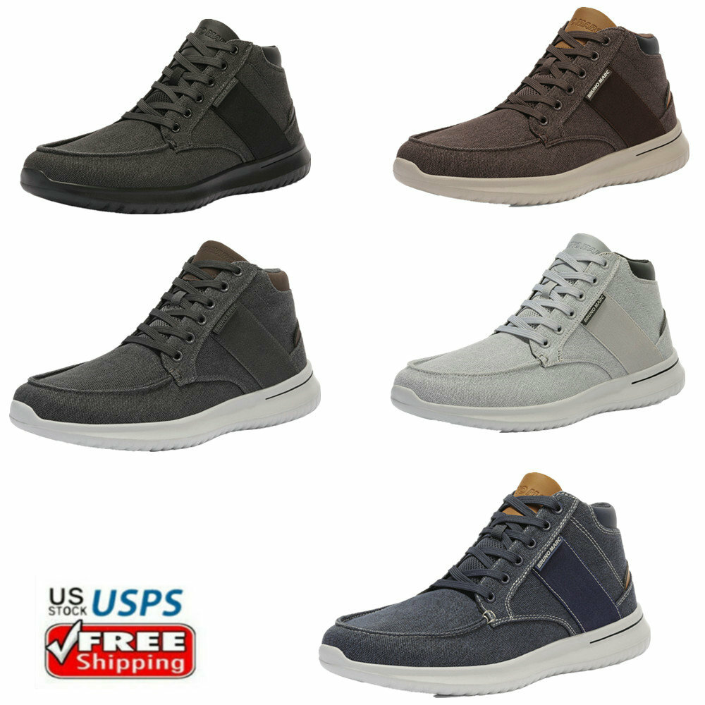 mid top canvas shoes