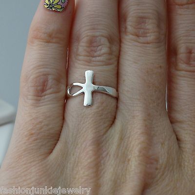 Ankh Ring - 925 Sterling Silver - Symbol of Life Ring Egyptian Cross 