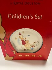 Royal Doulton Bunnykins 3 pc Childrens Set New in Box 2003
