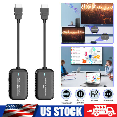 4K Wireless HDMI Transmitter and Receiver 1080P PC TV Audio Video HDMI Extender