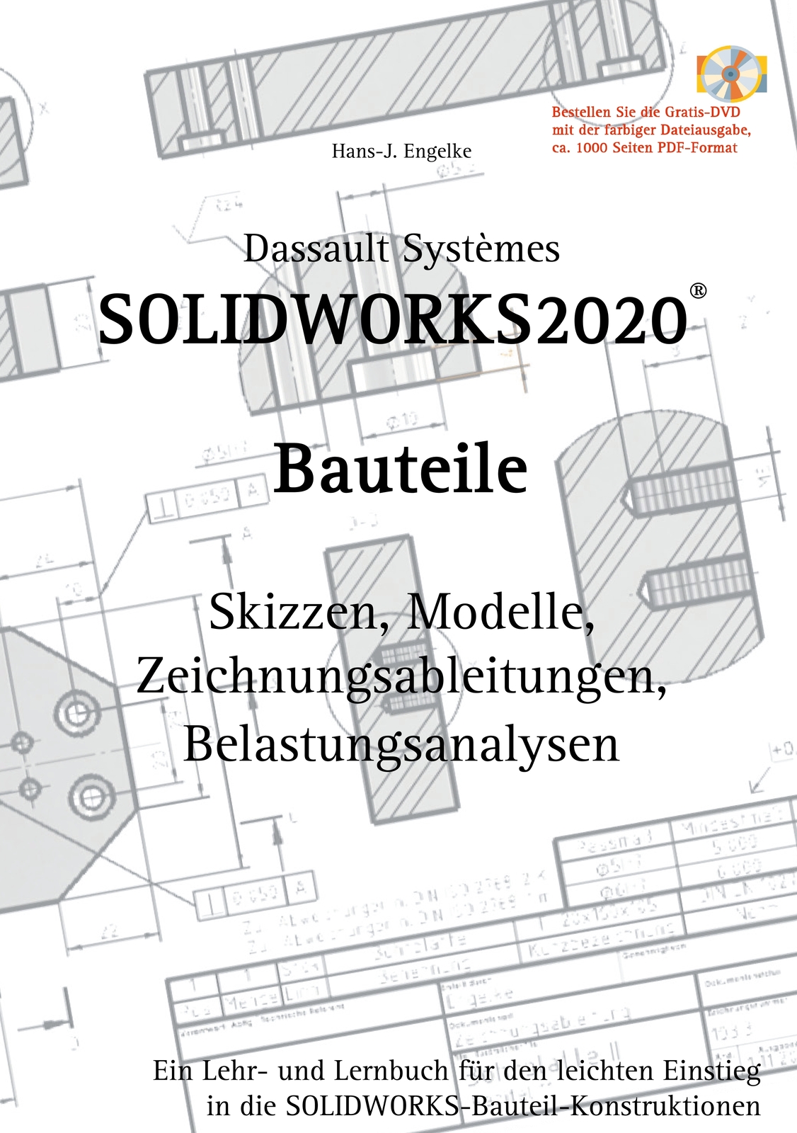 Thumbnail - Solidworks 2020 Bauteile (buch)
