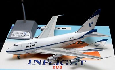 Retired BRAND NEW Inflight 200 IRAN AIR Boeing 747SP EP-IAC Free