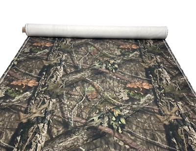 MOSSY OAK BREAK UP COUNTRY 1200D COATED WATER REPELLENT DWR FABRIC BY YARD 60"W