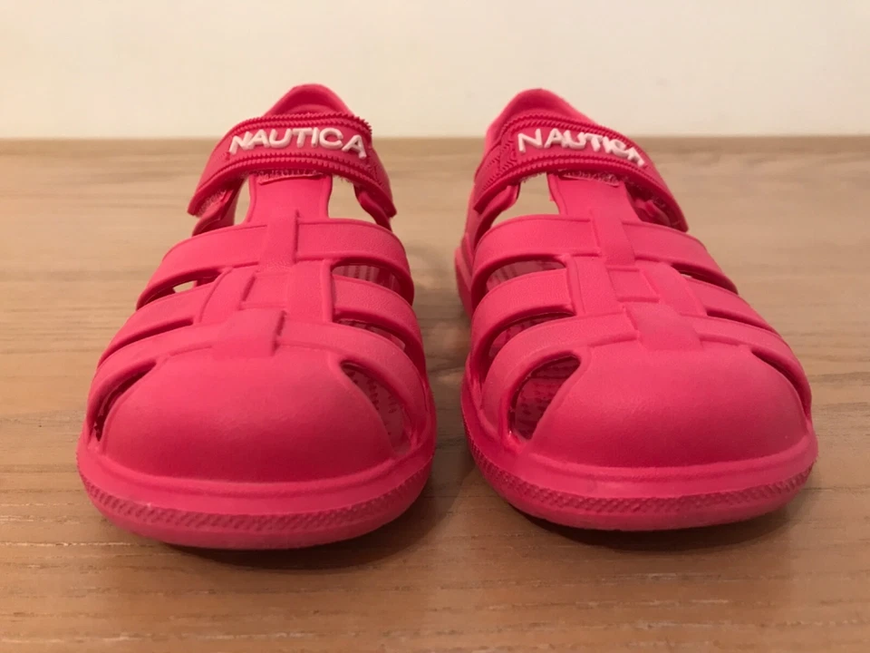Nautica Toddler Girls Sandals Closed-Toe Fuchsia Size 9 - Image 2 of 4