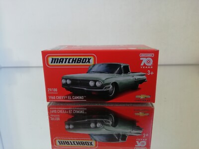 Matchbox 1960 Chevy El Camino 70 Years in Box
