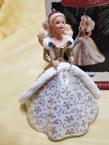 Hallmark 1994 Holiday Barbie Series Christmas Ornament - Picture 1 of 1
