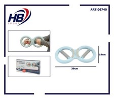 Anello Doppio Fitness Attrezzo Resistenza Muscoli Ginnastica Sport Forza dfh