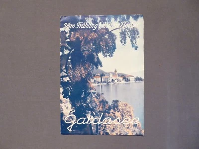 Reiseprospekt Italien, Gardasee, Torbole, Gardone, Werre - Reisen GmbH 1936 - Bild 1 von 2