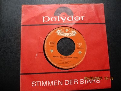 SINGLE  VON  GUS BACKUS  BRAUNER BÄR UND WEIßE TAUBE  --  BLUE BOY