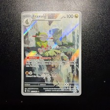 Fraxure 077/064 Holo Illustration Rare Shrouded Fable Pokemon Card NM