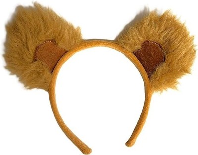Bärenohren Stirnband Kunstfell Erwachsene Accessoire Halloween Kostüm Festival Party