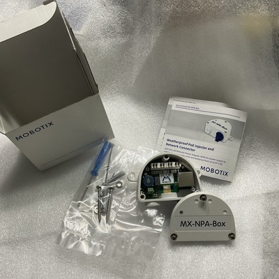 Mobotix PoE-Injector and Network connector  MX-NPA-Box ( MX-OPT-NPA1-EXT )