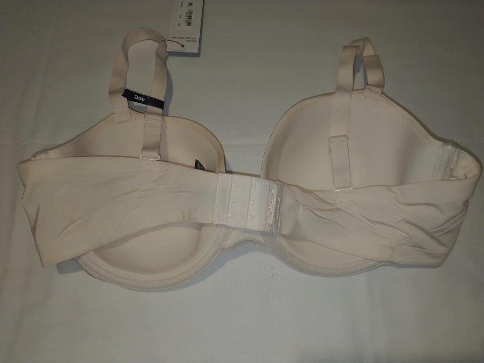 Sutiã feminino DKNY 40C Litewear espaçador com aro camiseta DK4001 rosa - Imagem 3 de 4