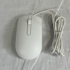 Dell Wired USB Laser Mouse, White