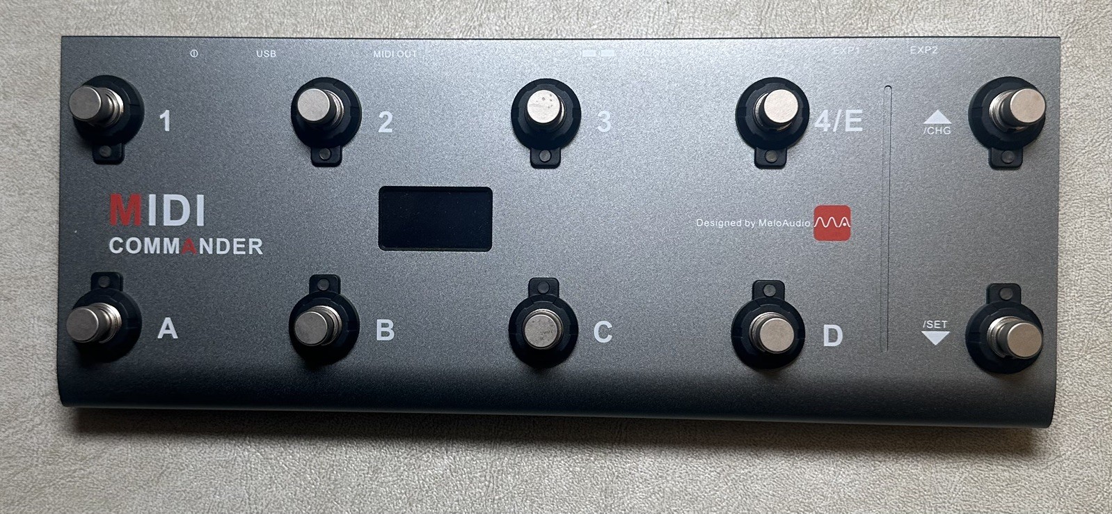MeloAudio MIDI Commander MIDI Controller pedal