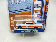 Green Light 1:64 runs in the air 15-1964 Chevrolet Impala SS-Gulf Oil 
