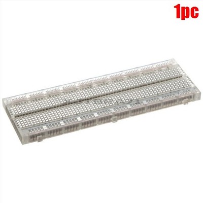 Pcb Bread Board Test Develop Solderless MB-102 Transparent Material 830Point pl