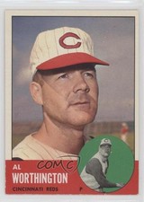 1963 Topps High # Al Worthington #556 0i4d