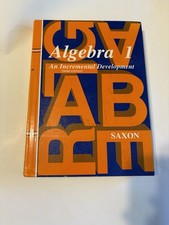 Saxon Algebra 1 - An Incremental Development -Hardcover Textbook - Third Edition