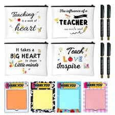 Teacher Gifts 4 Set, Teacher Appreciation Gifts in Bulk Thank You Best Teache...