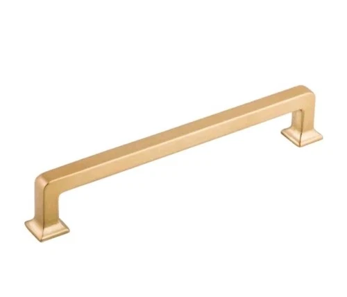 Top Knobs TK705HB Ascendra Pull 6 5/16" (c-c) Honey Bronze - Picture 1 of 3