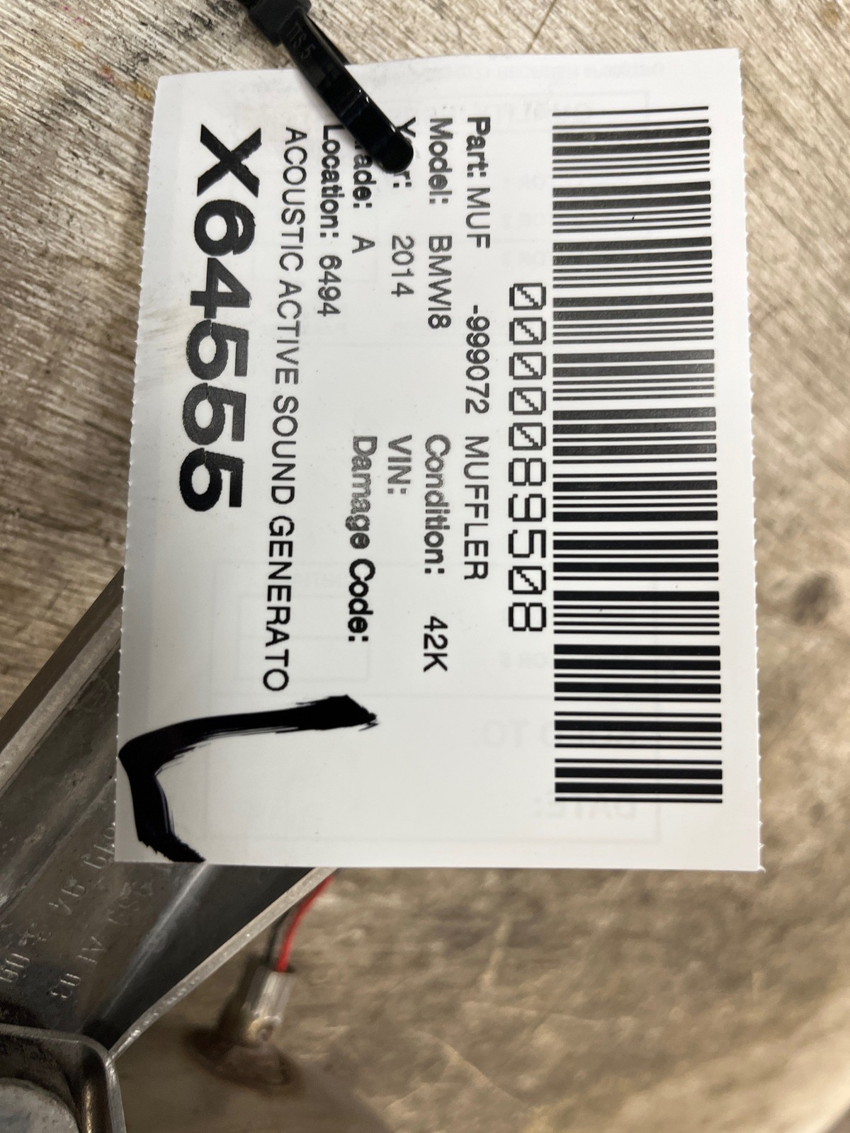 BMW i8 2014-2020 Sound generator