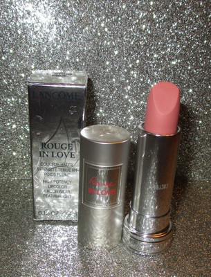 Lancome Rouge In Love Lipstick 200B Lasting Kiss Full Size Bottle