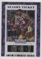 2019-20 Contenders Draft Picks Season Cracked Ice Ticket 4/23 Magic Johnson 06qh