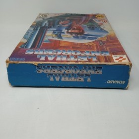 Lethal Enforcers (Sega CD) Disc, Gun, Manual, Tray, & Box SEE PICS!