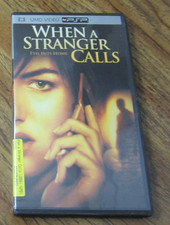 When a Stranger Calls Movie PSP PlayStation Portable Disc in Case USED TESTED