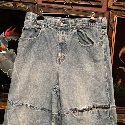 Vintage Caffeine Wide Leg JNCO Style Stash Pocket Rave Skater