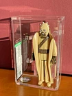 Vintage Star Wars - AFA 85 Sand People - Silver Horn Stunner - Very clean